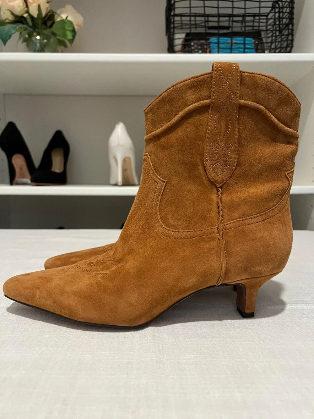 Sam Edelman - Taryn Western Bootie - Frontier - Size 8 - NWOB